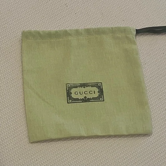 Gucci belt dust bag